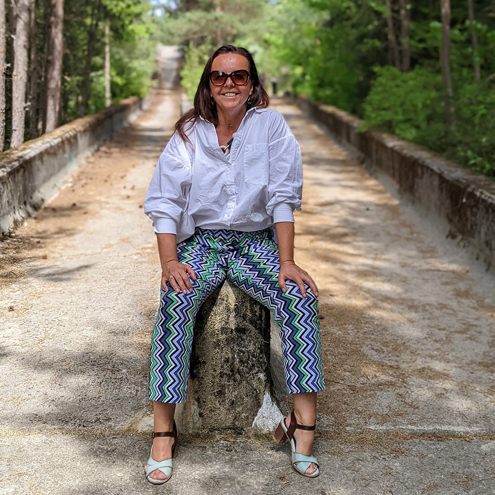 Sanela Klaric at Sarajevo Olympic Bobsled and Luge Track