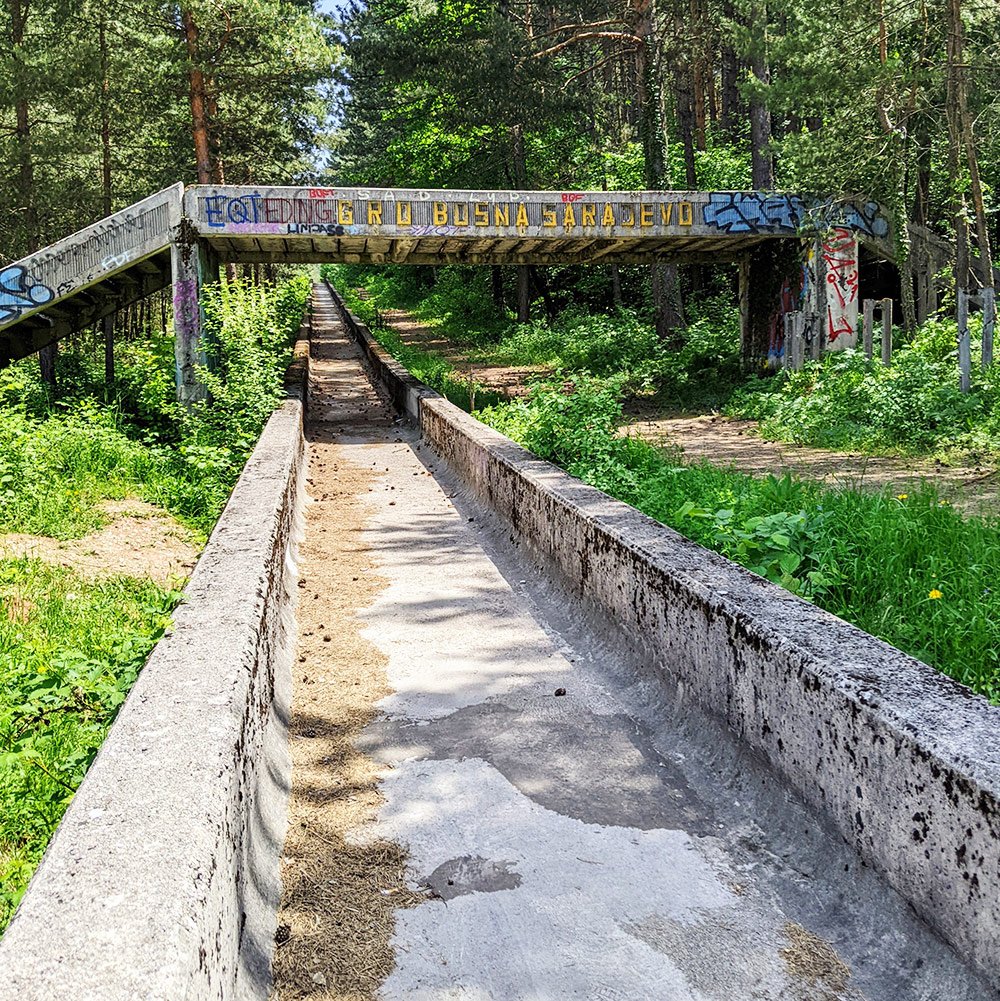 Sarajevo Bobsled Track Finish