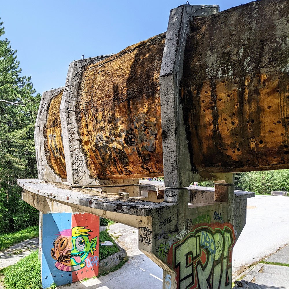 Sarajevo Trebevic Bobsled Track