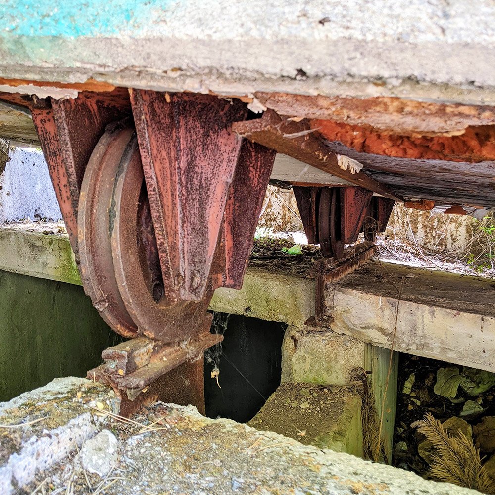 Trebevic Bobsleigh Track Wheels