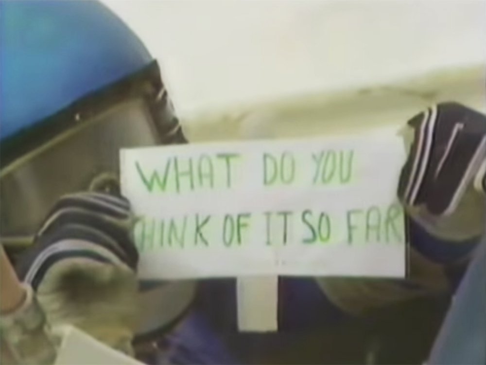 UK Team at Sarajevo 84 Bobsled